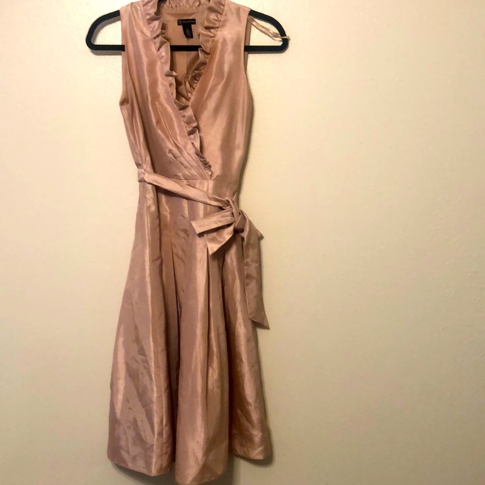 Elegant champagne color dress